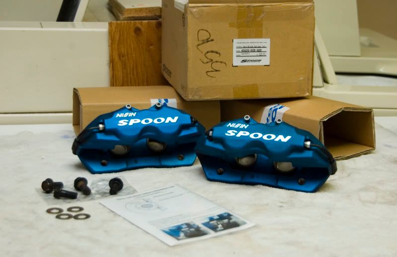 Spoon Sports Twinblock Calipers DC2/EK9 Honda / Acura K20a K24a